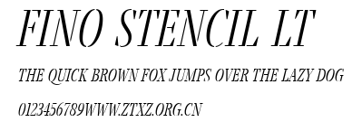 Fino Stencil Lt.ttf