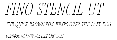 Fino Stencil Ut.ttf