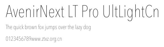 AvenirNext LT Pro UltLightCn.ttf
