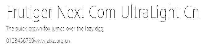 Frutiger Next Com UltraLight Cn.ttf