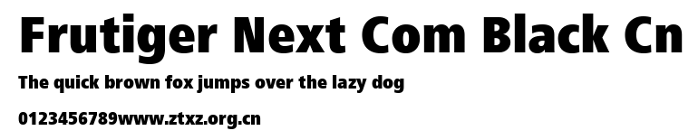 Frutiger Next Com Black Cn.ttf