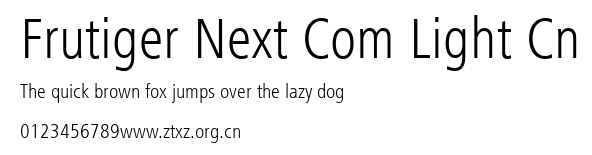 Frutiger Next Com Light Cn.ttf