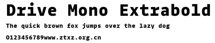 Drive Mono Extrabold.ttf