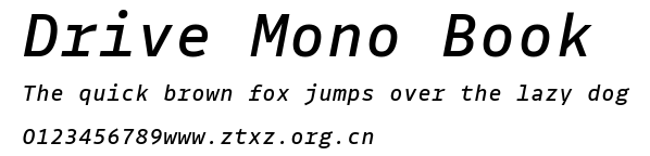 Drive Mono Book.ttf