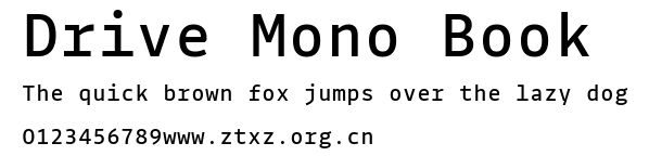 Drive Mono Book.ttf