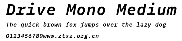 Drive Mono Medium.ttf