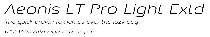 Aeonis LT Pro Light Extd.ttf