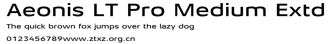 Aeonis LT Pro Medium Extd.ttf