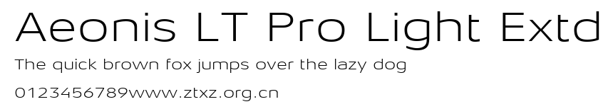 Aeonis LT Pro Light Extd.ttf