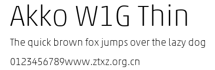 Akko W1G Thin.ttf