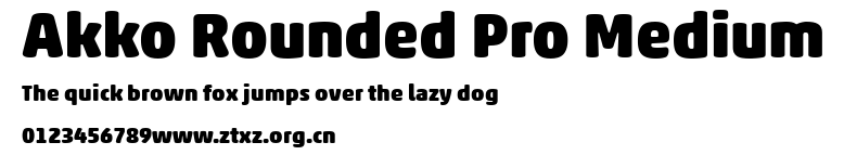 Akko Rounded Pro Medium.ttf