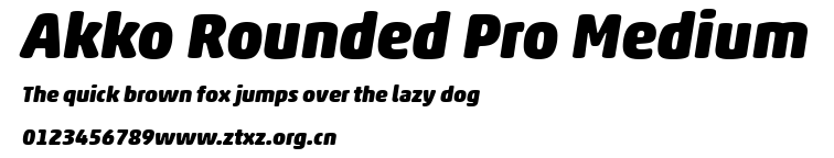 Akko Rounded Pro Medium.ttf