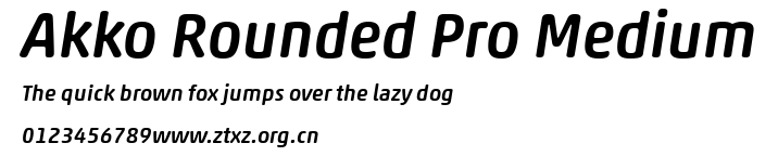 Akko Rounded Pro Medium.ttf