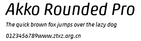 Akko Rounded Pro.ttf