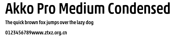 Akko Pro Medium Condensed.ttf