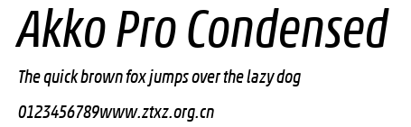 Akko Pro Condensed.ttf