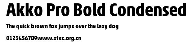 Akko Pro Bold Condensed.ttf