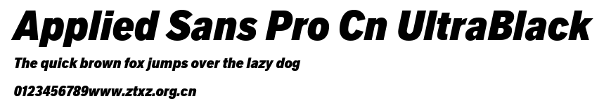 Applied Sans Pro Cn UltraBlack.ttf