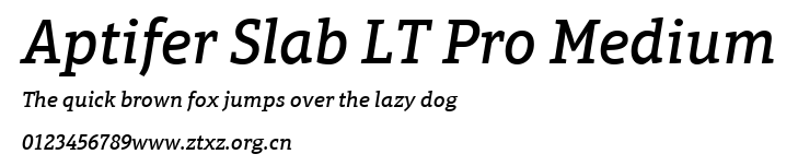 Aptifer Slab LT Pro Medium.ttf