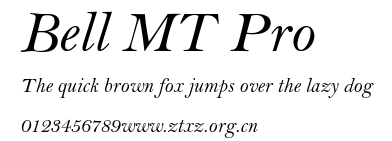 Bell MT Pro.ttf
