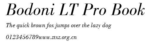 Bodoni LT Pro Book.ttf