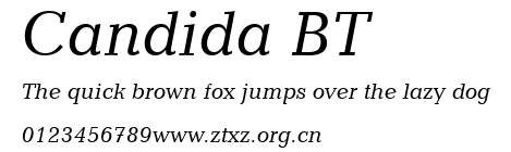 Candida BT.ttf