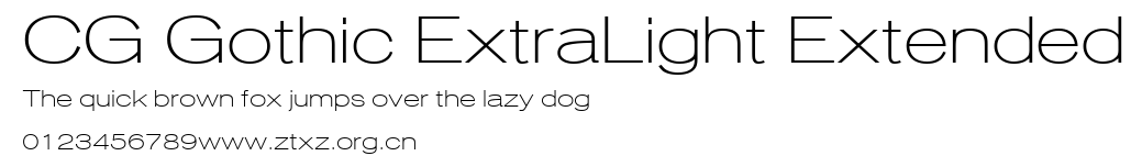 CG Gothic ExtraLight Extended.ttf