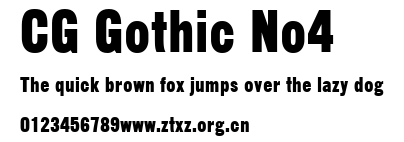 CG Gothic No4.ttf