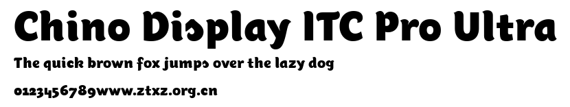 Chino Display ITC Pro Ultra.ttf