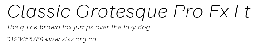 Classic Grotesque Pro Ex Lt.ttf