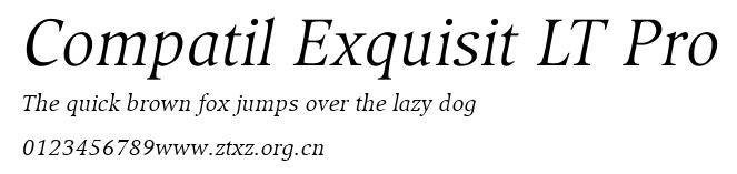 Compatil Exquisit LT Pro.ttf