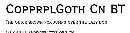 CopprplGoth Cn BT.ttf