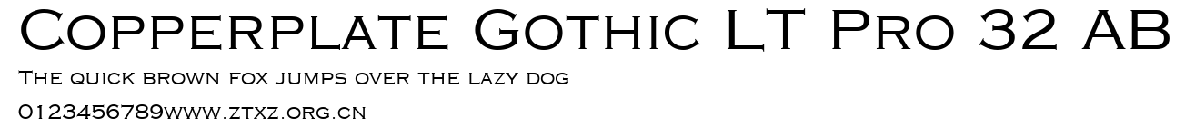 Copperplate Gothic LT Pro 32 AB.ttf