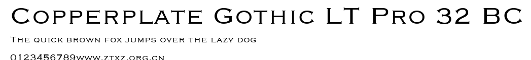 Copperplate Gothic LT Pro 32 BC.ttf