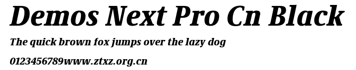 Demos Next Pro Cn Black.ttf