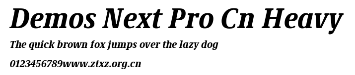 Demos Next Pro Cn Heavy.ttf