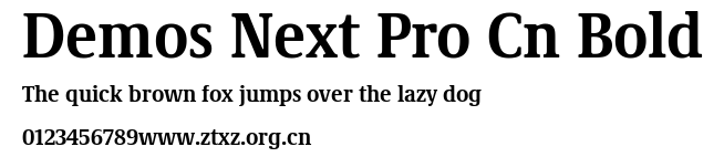 Demos Next Pro Cn Bold.ttf