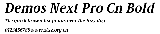 Demos Next Pro Cn Bold.ttf