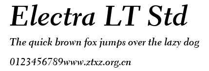 Electra LT Std.ttf
