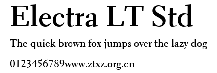 Electra LT Std.ttf