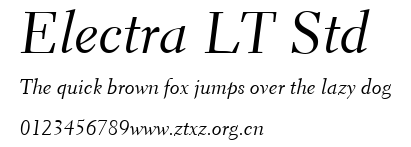 Electra LT Std.ttf