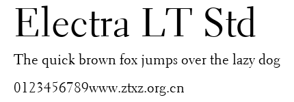 Electra LT Std.ttf