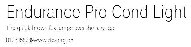 Endurance Pro Cond Light.ttf