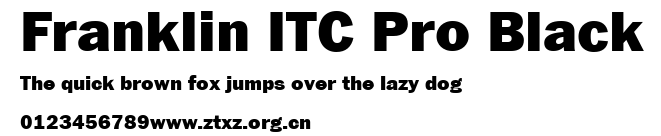 Franklin ITC Pro Black.ttf