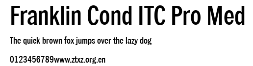 Franklin Cond ITC Pro Med.ttf