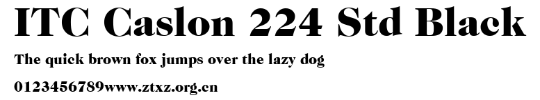 ITC Caslon 224 Std Black.ttf