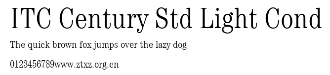 ITC Century Std Light Cond.ttf