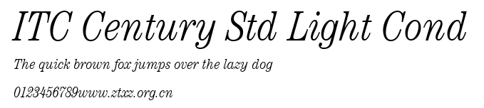 ITC Century Std Light Cond.ttf