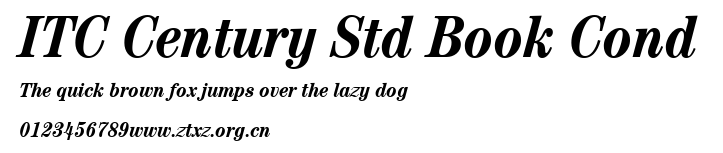 ITC Century Std Book Cond.ttf