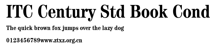 ITC Century Std Book Cond.ttf